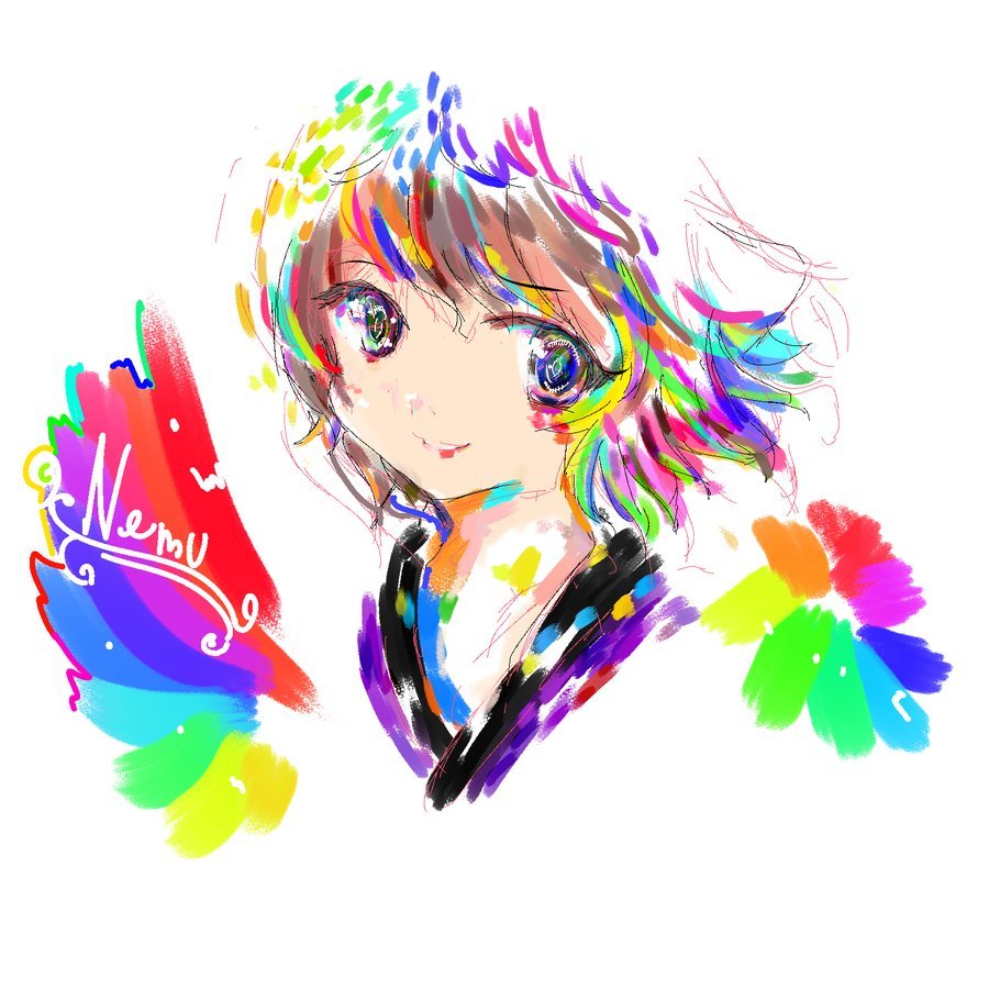2024年11月に投稿した手描きの絵