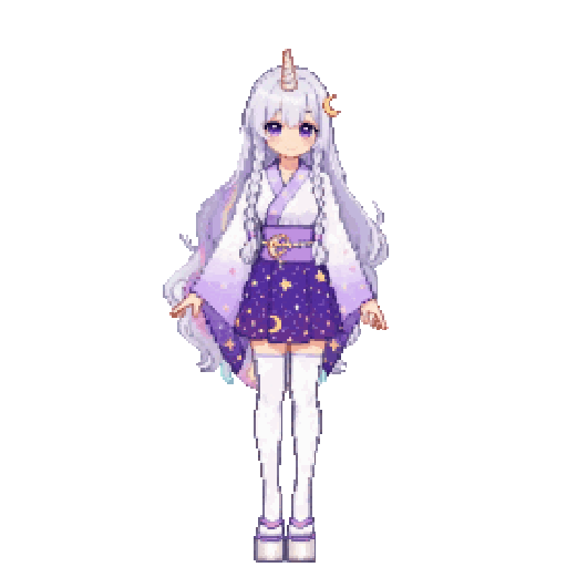 エマ（動くドット絵）